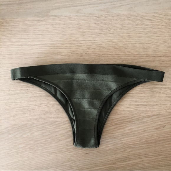 H&M Other - H&M bandage-style olive green bikini bottom